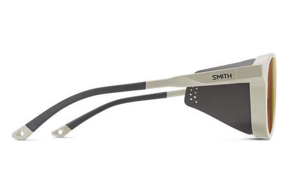 Sunglasses Smith VENTURE Z1P/0W Rund Weiß