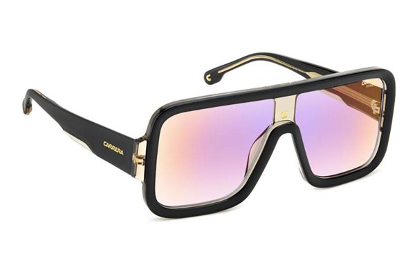 Sonnenbrille Carrera FLAGLAB14 7C5/TE Flat Top Schwarz