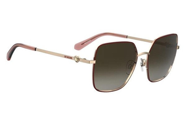 Sunglasses Love Moschino MOL075/S 6K3/HA Rechteck Rot