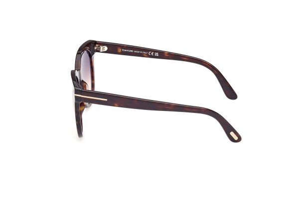 Sonnenbrille Tom Ford FT1109 52B Rund Havanna