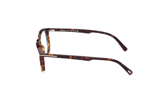 Brillen Tom Ford FT5960-B 052 Rechteck Havanna