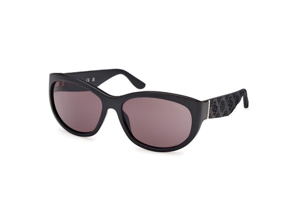 Sunglasses Guess GU00131 01A Oval Schwarz