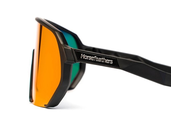 Sonnenbrille Horsefeathers Archie AM219B Monoscheibe | Shield Schwarz