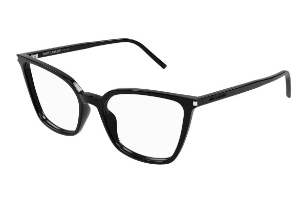 Brillen Saint Laurent SL669 002 Cat Eye Schwarz