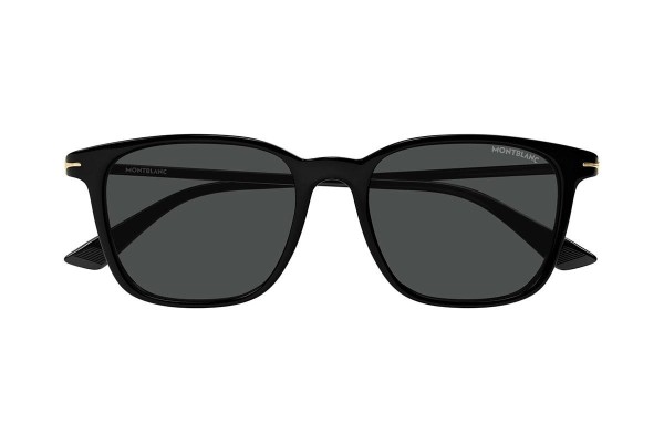 Sunglasses Mont Blanc MB0338S 001 Rechteck Schwarz