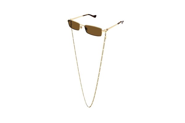 Sonnenbrille Gucci GG1600S 002 Quadratisch Gold