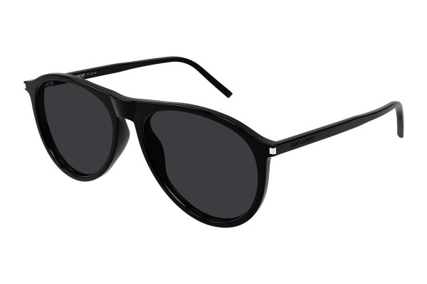 Sunglasses Saint Laurent SL667 001 Pilot Schwarz