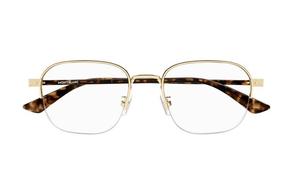 Glasses Mont Blanc MB0341O 002 Rechteck Gold