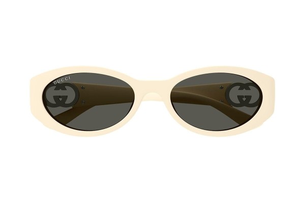 Sonnenbrille Gucci GG1662SA 004 Oval Weiß