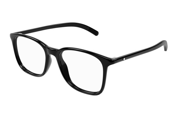 Glasses Mont Blanc MB0327O 001 Rechteck Schwarz