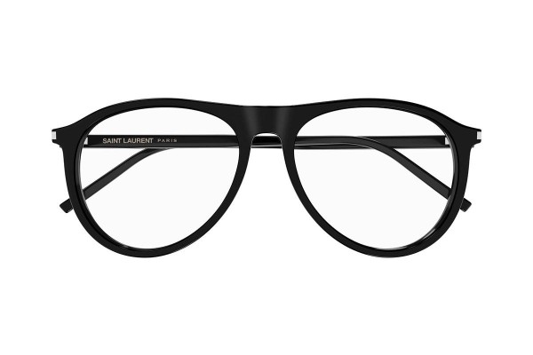 Glasses Saint Laurent SL667OPT 001 Pilot Schwarz