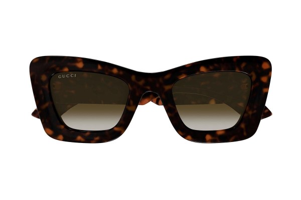 Sonnenbrille Gucci GG1552S 002 Cat Eye Havanna