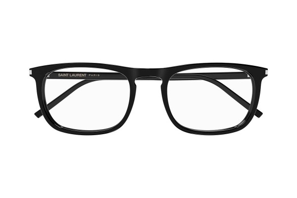 Brillen Saint Laurent SL670 001 Rund Schwarz