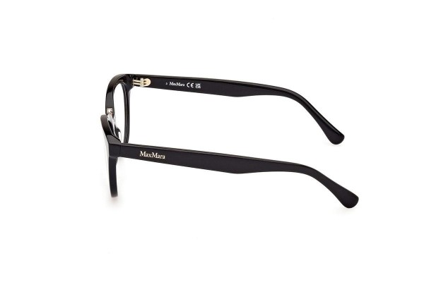 Glasses Max Mara MM5132 001 Rund Schwarz