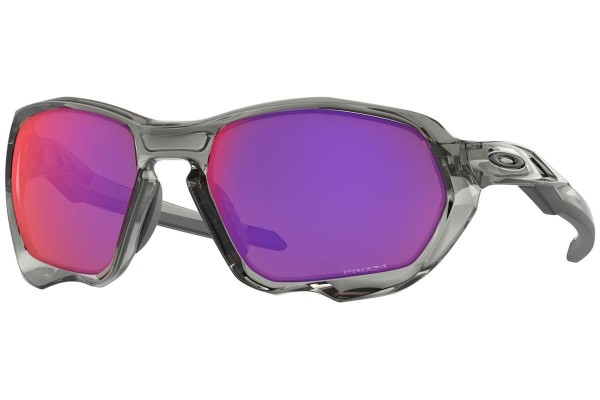 Sunglasses Oakley Plazma OO9019 901903 Rechteck Grau