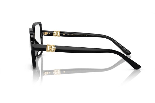 Glasses Dolce & Gabbana DG5105U 501 Quadratisch Schwarz