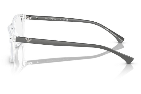 Glasses Emporio Armani EA3098 5882 Quadratisch Kristall