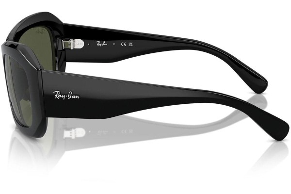 Sonnenbrille Ray-Ban RB2212 901/31 Oval Schwarz