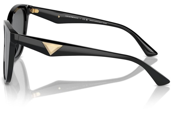 Sonnenbrille Emporio Armani EA4222U 501787 Cat Eye Schwarz