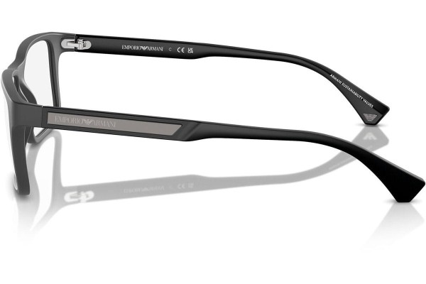 Glasses Emporio Armani EA3038 5126 Quadratisch Grau