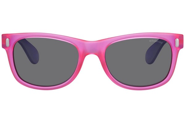 Sonnenbrille Polaroid Junior P0115 IUB/Y2 Polarized Quadratisch Rosa