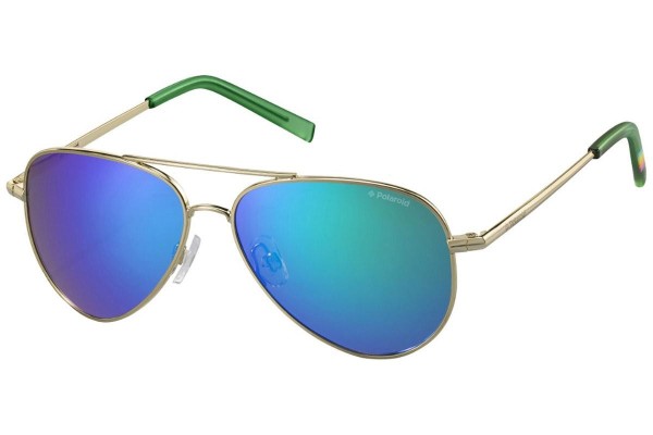 Sonnenbrille Polaroid Junior PLD8015/N J5G/K7 Polarized Pilot Gold