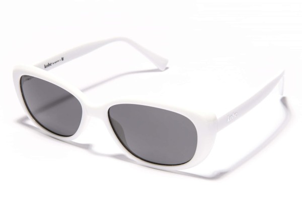 Sunglasses Kohe by eyerim Vanes White x Tatiana Žideková Oval Weiß