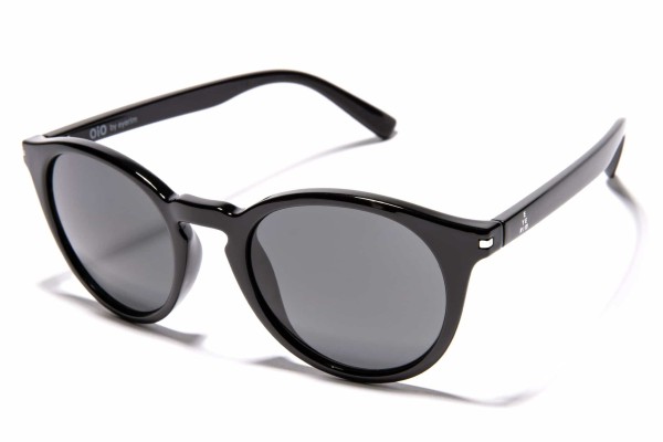 Sonnenbrille OiO by eyerim Pluto Black Rund Schwarz