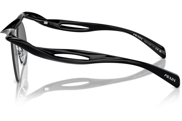 Sonnenbrille Prada PRA24S 1AB5S0 Rund Schwarz