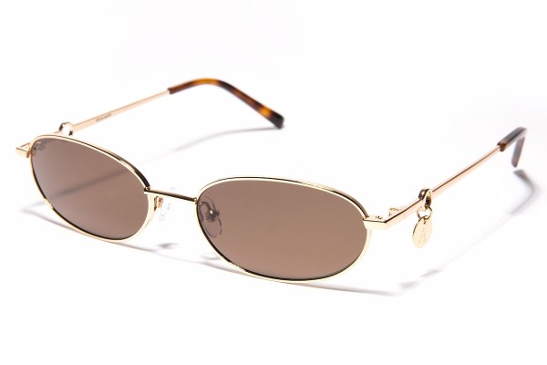 Sonnenbrille OiO by eyerim Lynx Gold Havana Winzig Gold