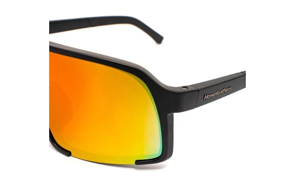 Sonnenbrille Horsefeathers Magnum AM251B Monoscheibe | Shield Schwarz