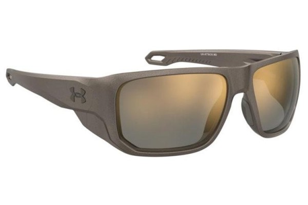 Sonnenbrille Under Armour UAATTACKMD HKL/2B Rechteck Braun