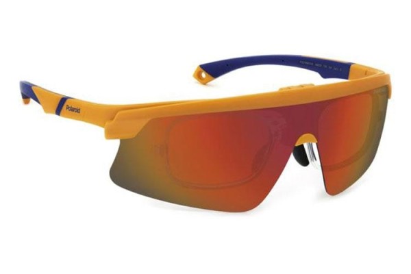 Sonnenbrille Polaroid PLD7056/CI/S 2M5/OZ Polarized Rechteck Orange