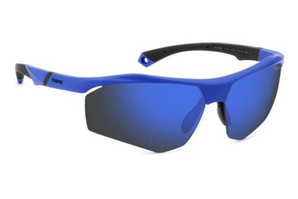 Sonnenbrille Polaroid PLD7055/S FLL/QG Polarized Rechteck Blau