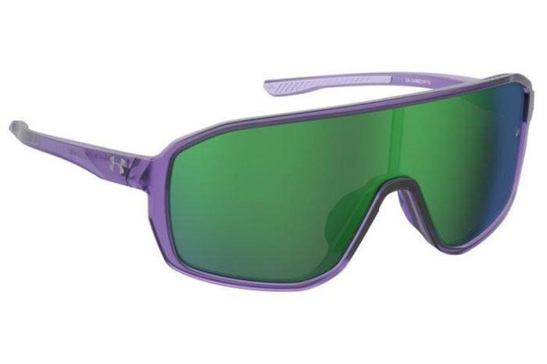 Sonnenbrille Under Armour UAGAMEDAY/G 1JZ/Z9 Monoscheibe | Shield Lila