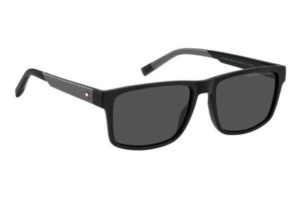 Sonnenbrille Tommy Hilfiger TH2142/S 08A/IR Rechteck Schwarz