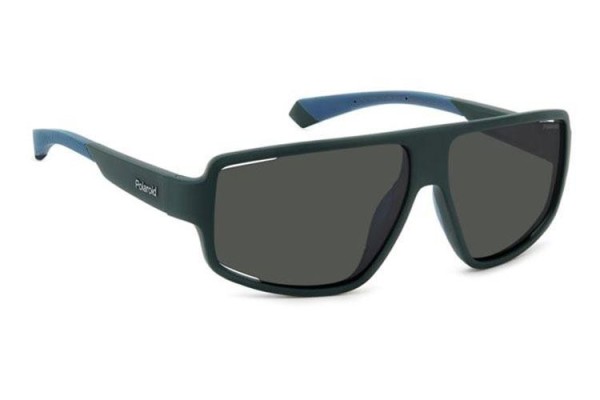 Sonnenbrille Polaroid PLD7054/S DLD/M9 Polarized Rechteck Grün