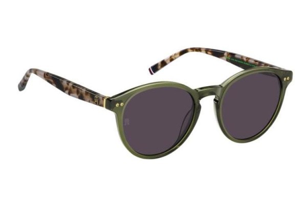 Sunglasses Tommy Hilfiger TH2159/S KB7/UR Rund Grün