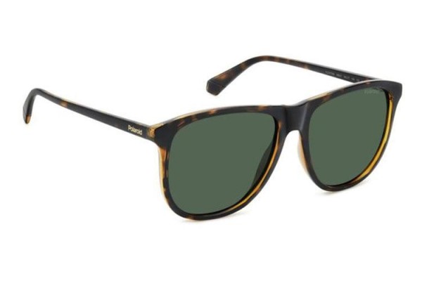 Sonnenbrille Polaroid PLD4178/S 086/UC Polarized Rechteck Havanna