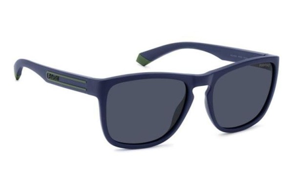 Sonnenbrille Polaroid PLD2161/S RCT/C3 Polarized Rechteck Blau