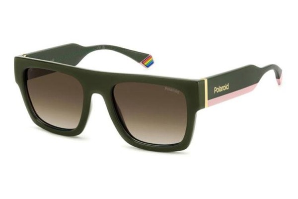 Sonnenbrille Polaroid PLD6224/S/X 1ED/LA Polarized Flat Top Grün