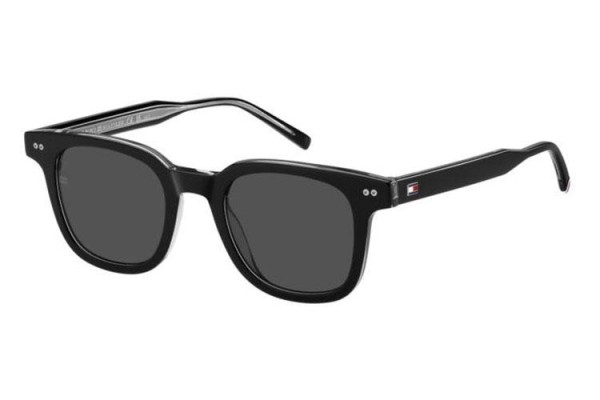 Sonnenbrille Tommy Hilfiger TH2126/S 807/IR Rechteck Schwarz