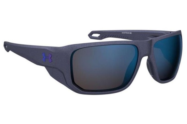 Sonnenbrille Under Armour UAATTACKMD TZQ/W1 Rechteck Blau