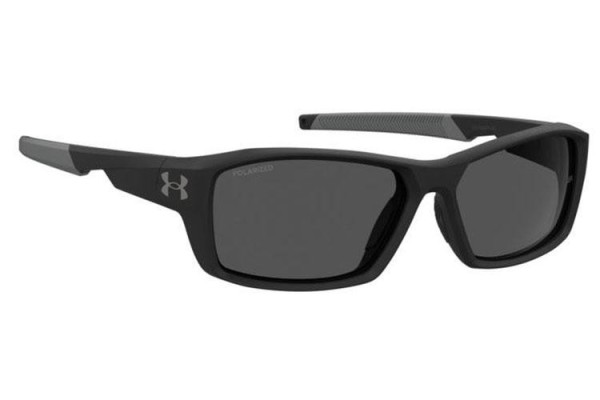 Sonnenbrille Under Armour UAFANATICAL 003/M9 Polarized Rechteck Schwarz