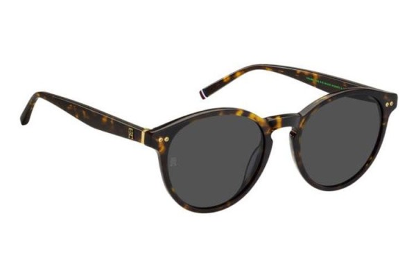 Sunglasses Tommy Hilfiger TH2159/S 086/IR Rund Havanna