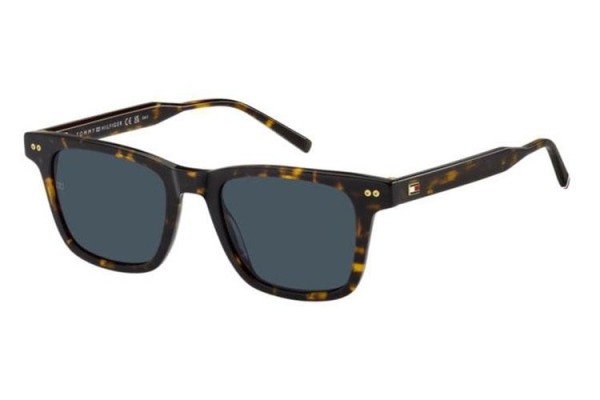 Sunglasses Tommy Hilfiger TH2127/S 086/KU Rechteck Havanna