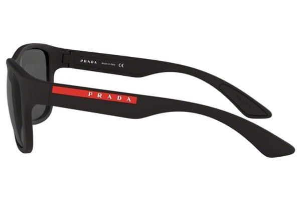 Sonnenbrille Prada Linea Rossa PS01US DG05S0 Quadratisch Schwarz