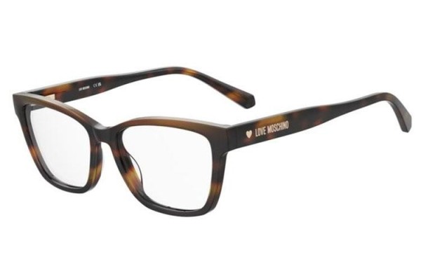 Glasses Love Moschino MOL629/TN 086 Rechteck Havanna