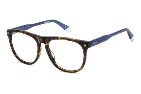 Glasses Polaroid PLDD541 086 Rechteck Havanna