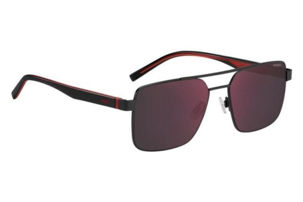 Sunglasses HUGO HG1313/S 003/AO Rechteck Schwarz